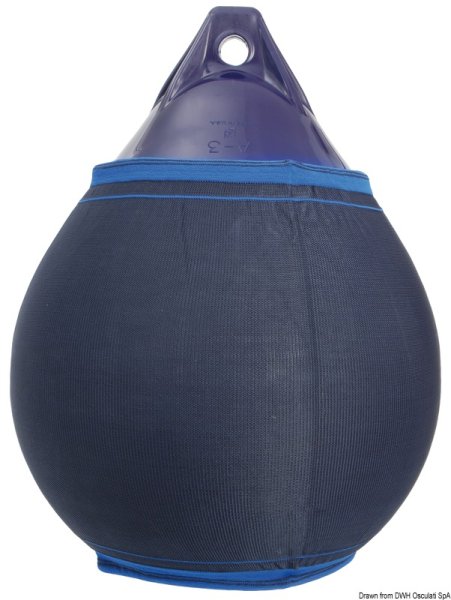 Copriparabordo A2 blu testa elastica, in PP - 33.500.07